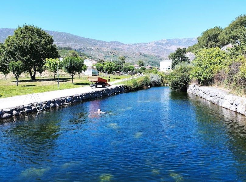 Praia Fluvial de Unhais da Serra, Portugal